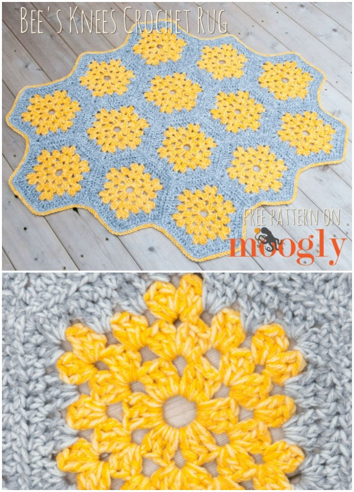 30 Free Crochet Rug Patterns for Beginners Crochet Me