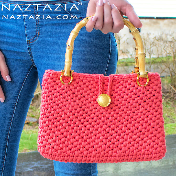 20 Free Crochet Handbag Patterns | Crochet Shoulder Bag Pattern