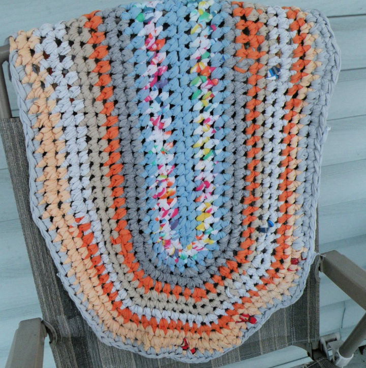 8 Free Crochet Oval Rug Pattern How To Crochet An Oval