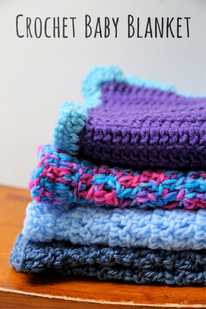 Easy Double Crochet Baby Blanket Patterns – Clairea Belle Makes