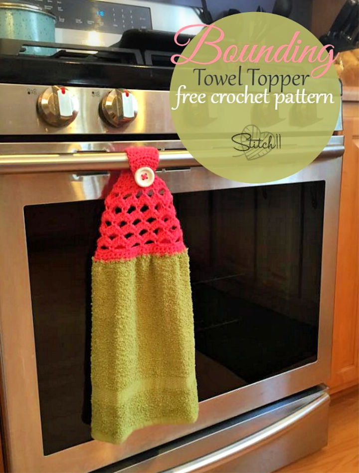 20 Unique Free Crochet Towel Topper Pattern - Crochet Me
