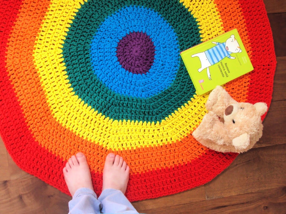 How to Crochet a Circle Rug Crochet Circle Rug Patterns