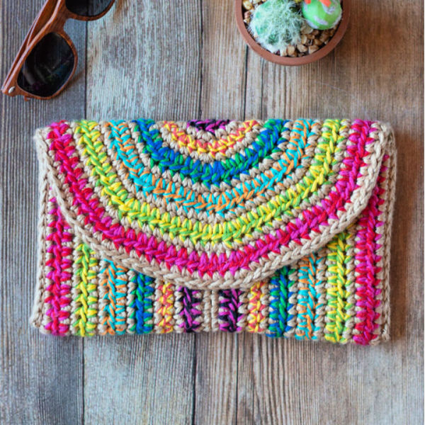 15 Free Crochet Clutch Patterns Crochet Clutch Bag Pattern