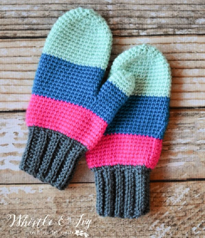 20 Free Crochet Mitten Patterns How to Crochet Mittens